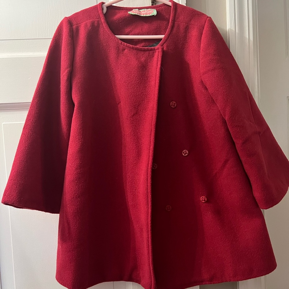 Girls dress coat, size 4, excellent condition!